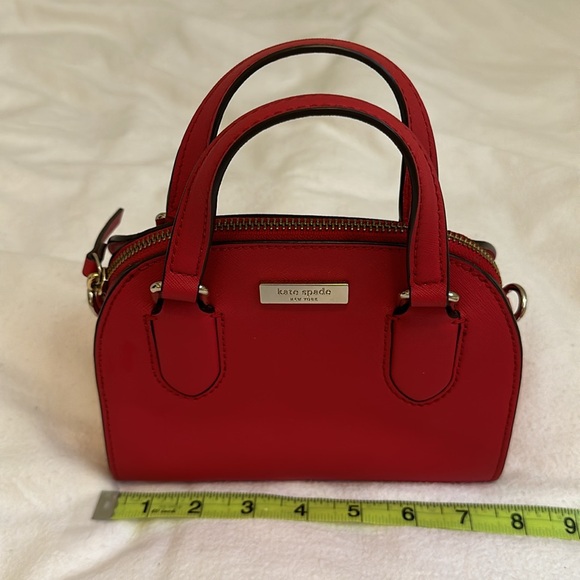 Kate spade red purse shoulder or crossbody - Picture 1 of 11